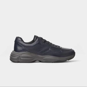 Zara leather sneakers
